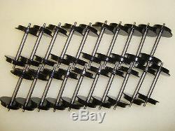 10 Pairs, 20 Axles, Of The Worlds Best G-scale Blackened All Metal Wheels New