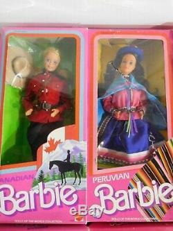 12 Barbies of the World New & in Original Boxes