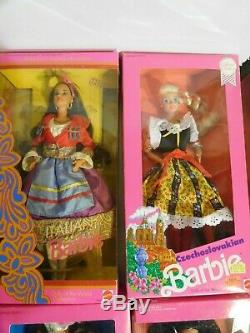 12 Barbies of the World New & in Original Boxes