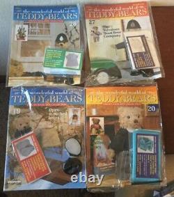 #17 thru 28 The Wonderful World of Teddy Bears Magazine & accessories New
