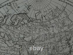 1703 Peter Heylyn Atlas World map A New Map of the World