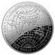 1812 New Map Of The World Captain Cook's Tracks 2019 1 Oz Pure Silver Dome Coin
