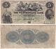 1861 $5 The Westmorland Bank Of New Brunswick Charlton#800-12-06a Vg/f Condition