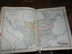 1887 Rand Mcnally Standard Atlas Of The World 66 Colour Maps Boston New York