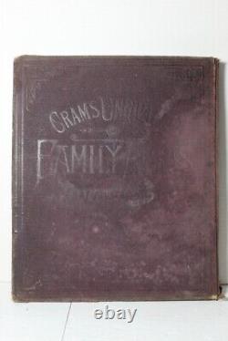 1888 Cram's Unrivaled Family Atlas of The World complete, with many color maps