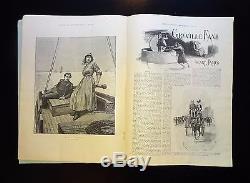 1891-1892 THE ILLUSTRATED NEWS OF THE WORLD 38 Issue Lot London News Blocks, Ads