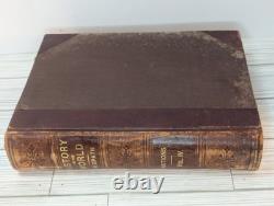 1899 History of the World Nations by John Ridpath Antique Complete 5 Vol Set