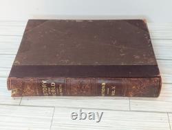 1899 History of the World Nations by John Ridpath Antique Complete 5 Vol Set