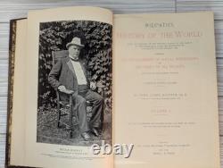 1899 History of the World Nations by John Ridpath Antique Complete 5 Vol Set