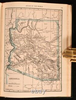 1931 Hammond's Handy Atlas of the World Colour Maps