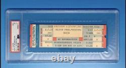 1977 Queen News of the World Full Concert Ticket PSA Graded