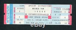 1977 Queen unused full concert ticket Long Beach Arena News Of The World Tour