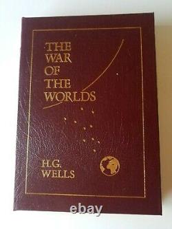 (1986) The War Of The Worlds HG Wells Easton Press Leather Bound New