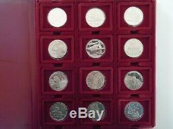 1988 $5 Republic of The Marshall Islands Coin Set (12 Coin Set) New
