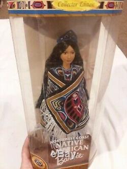 1999 Northwest Coast Native American Barbie Doll of the World New in Box