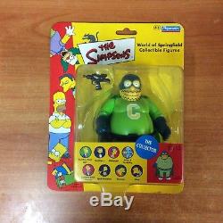 2001 The Simpsons World of Springfield Collectible Figures The Collector -New