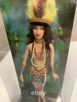 2008 Barbie Collector Pink Label Dolls of the World Amazonia Mattel P4754 New