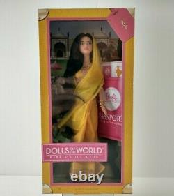 2011 BARBIE Dolls Of The World INDIA Pink-Label Collector Doll NEW SEALED Rare