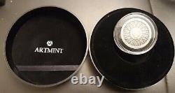 2018 130th ANNIVERSARY OF THE PNEUMATIC TIRE SILVER ANTIQUE 65.6G (2.3oz) COIN