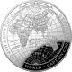 2019 $5 Fine Silver Proof Domed Coin 1812 A New Map Of The World Cook's Tracks