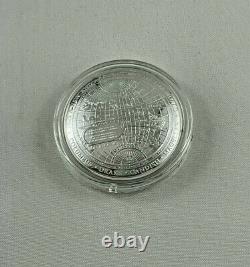 2019 A New Map of the World $5 99.9% Fine Silver Proof Domed Coin RAM