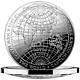 2019 Australia 1 Oz. 999 Silver 1812 A New Map Of The World Terrestrial Dome