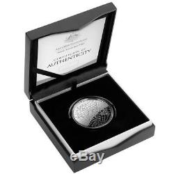 2019 Australia 1 Oz. 999 Silver 1812 A new Map of the World Terrestrial Dome