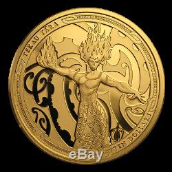 2019 New Zealand 2-Coin Gold Maui and The Goddess of Fire Set SKU#188241