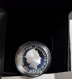 2020 Uk Royal Mint End Of The Second World War £5 Silver Proof Coin New
