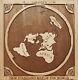3d Wooden Map Of Flat Earth Gleason's New Standard Map Of The World