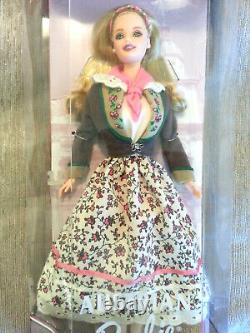 AUSTRIAN BARBIE 1998 Mattel DOLLS OF THE WORLD COLLECTOR EDITION Vintage NEW