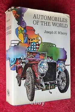 AUTOMOBILES OF THE WORLD Joseph Wherry 700 page Encyclopaedia MASSIVE CONTENT