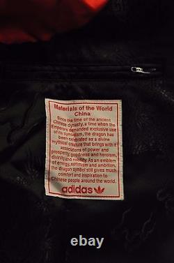 Adidas Materials Of The World China 2006 Track Top Jacket Black/Scarlet Red