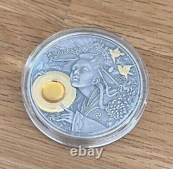 Amaterasu Divine Faces of the Sun 3oz Silver Coin