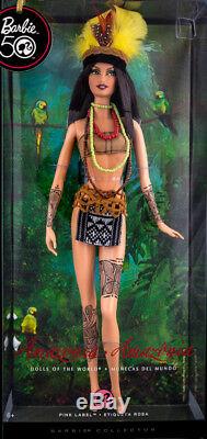 Amazonia Barbie Collector Doll of the World South America Amazon River NEW