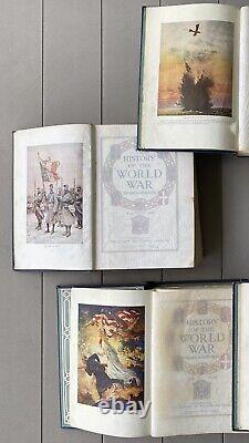 Antique 1919-22 History of the World War Books Vol # 1-5 By Frank H. Simonds