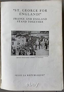 Antique 1919-22 History of the World War Books Vol # 1-5 By Frank H. Simonds