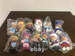 Around The World Russ 5 Troll Doll Lot of 12. All New In Bag, All With Tags