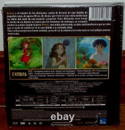 Arrietty Y the World Of the Tiny Collection Deluxe Digibook Blu-Ray+DVD New