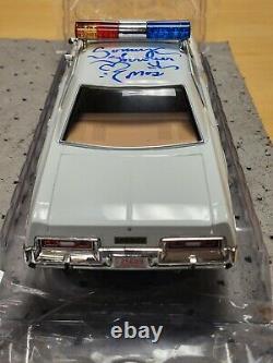 Auto World Dukes Of Hazzard Die Cast Sheriff Police Car 118 Scale Autographed