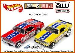 Auto World New Legends of the Quarter Mile Hot Wheels Snake vs Mongoose Fits AW