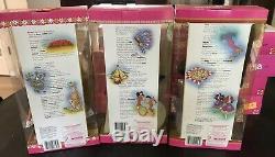 BARBIE Around the World Lot of 15 VTG 90's all NIB New Various Conditions Sealed