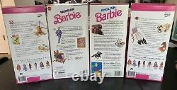 BARBIE Around the World Lot of 15 VTG 90's all NIB New Various Conditions Sealed