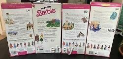 BARBIE Around the World Lot of 15 VTG 90's all NIB New Various Conditions Sealed