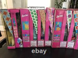 BARBIE Around the World Lot of 15 VTG 90's all NIB New Various Conditions Sealed
