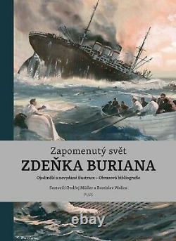 BIG BOOK Z. BURIAN 2020 NEW The forgotten world of Zdenk Burian Zapomenutý svt