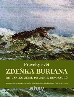 BIG BOOK Z. BURIAN 2022 NEW The prehistoric world of Zdenek Burian Book one