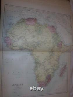 BLACKS General Atlas of The World. New and Revised Edition. 1873