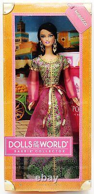 Barbie Collector Dolls of the World Morocco Doll 2012 Mattel X8425 NEW