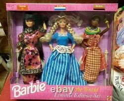 Barbie Dolls of the World Limited Edition Gift Sets New 1994